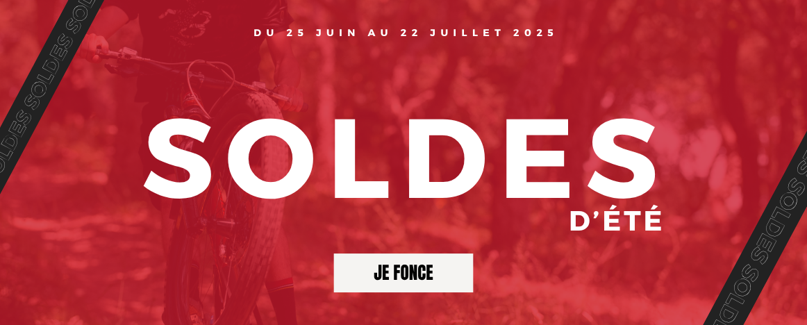 Ce sont les soldes d'été chez Purebike du 25 juin au 22 juillet 2025