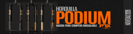 Découvrez la fourche inversée Podium Factory Grop X2 signée FOX RACING SHOX chez purebike