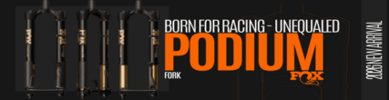Découvrez la fourche inversée Podium Factory Grop X2 signée FOX RACING SHOX chez purebike
