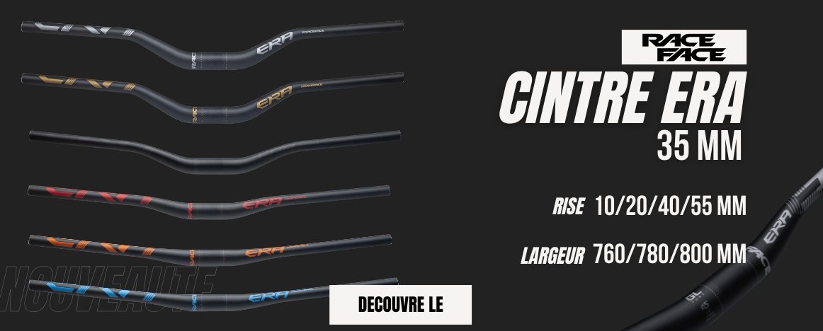 Découvrez les nouveaux cintres ERA garantie à vie de RACE FACE et vendus chez Purebike
