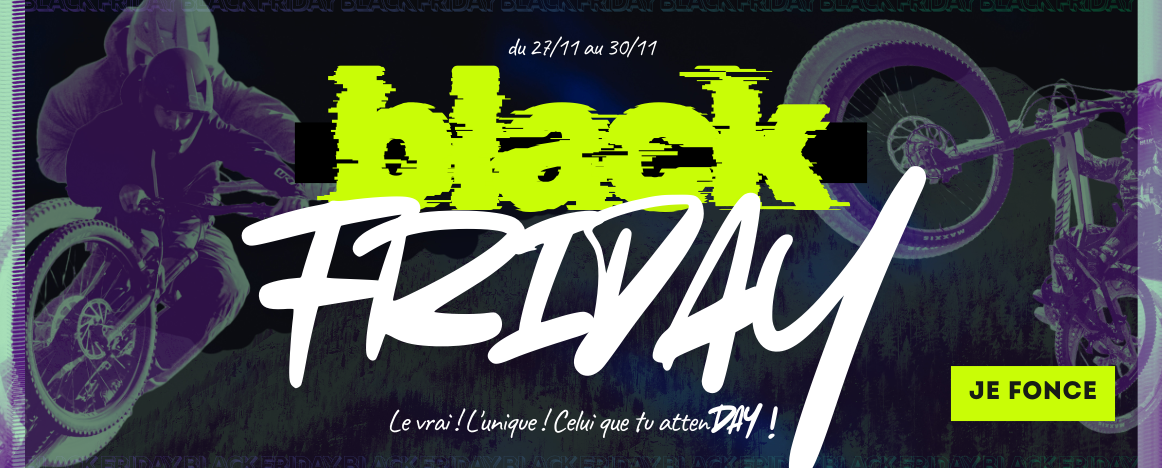 Départ du Black Friday PureBike avec les meilleurs prix sur une large sélection d'articles