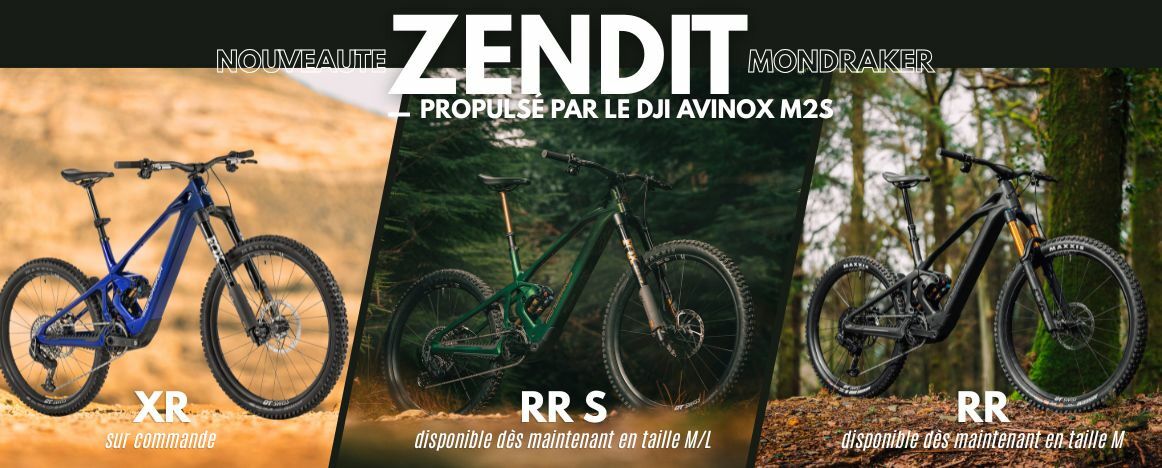 Le 1er VTTAE de Mondraker propulsé par le moteur DJI AVINOX M2S est dispo chez PureBike