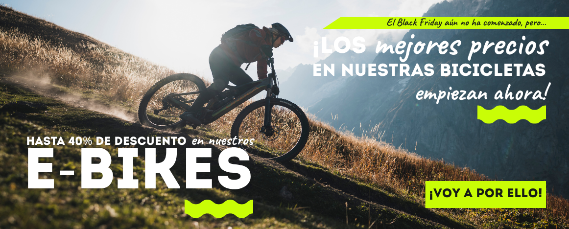 Le black friday n'est pas encore là, mais les meilleurs prix sur nos vélos si ! Fonce !