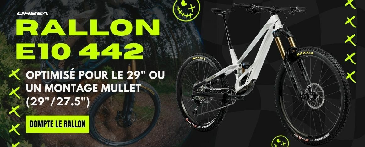 Le roi de l'Enduro est chez PureBike, on parle bien du RALLON E10 442 d'Orbea ! Dompte-le