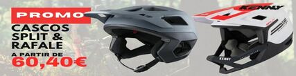 Les casques Rafale et Split de Kenny sont à prix cassés chez PureBike !
