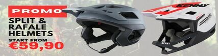 Les casques Rafale et Split de Kenny sont à prix cassés chez PureBike !