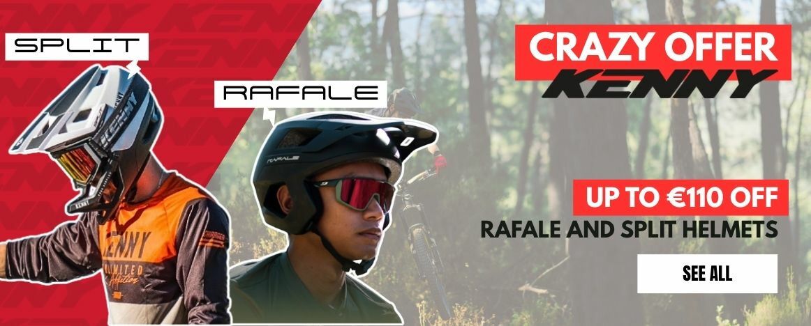 Les casques Rafale et Split de Kenny sont à prix cassés chez PureBike !