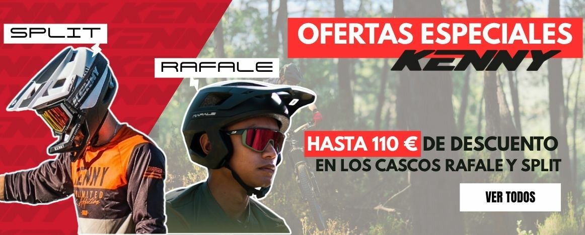 Les casques Rafale et Split de Kenny sont à prix cassés chez PureBike !