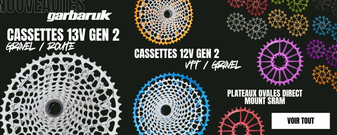 Les nouveautés Garbaruk sont déjà présentes chez PureBike et le stock est ultra limité !