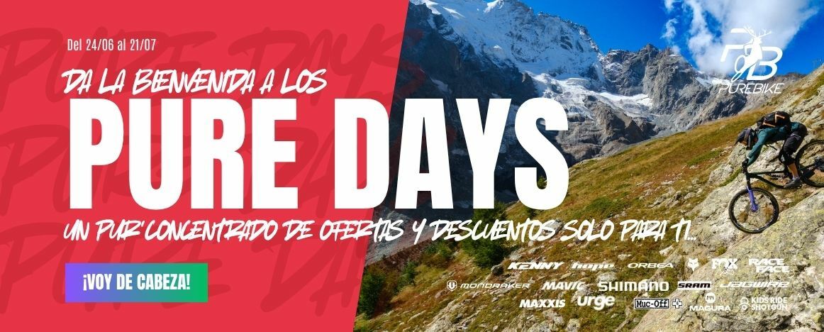 Les PURE DAYS Pure Bike, c'est un pur'concentré de Soldes et de promos jusqu'au 21/07/26 !