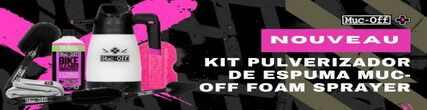 Nouveauté disponible chez PureBike, Kit pulvérisateur de mousse Muc-Off Foam Sprayer