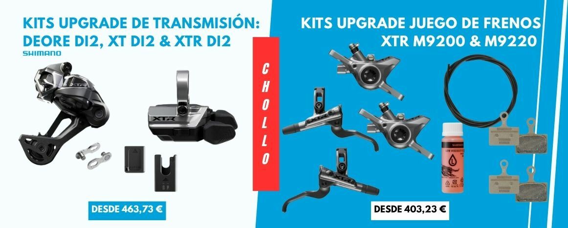 Profitez de la promo du moment Shimano sur les kits upgrades vendu chez Purebike !