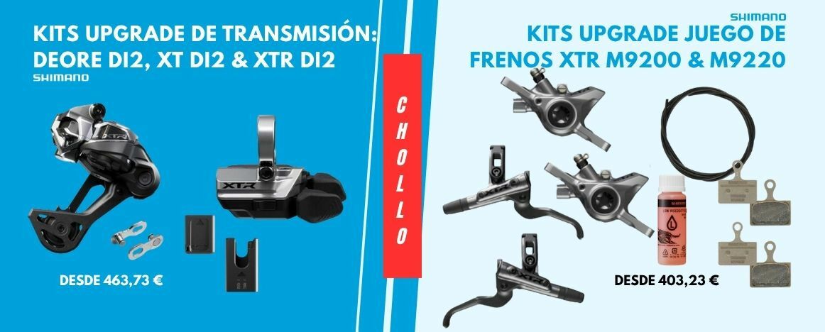 Profitez de la promo du moment Shimano sur les kits upgrades vendu chez Purebike !