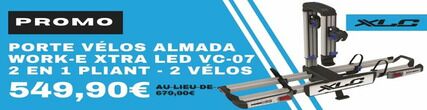 Promo sur le Porte vélos Almada Work-E Xtra de la marque XLC