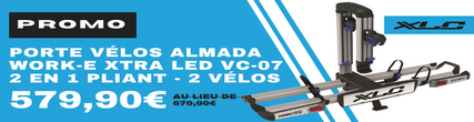 Promo sur le Porte vélos Almada Work-E Xtra de la marque XLV