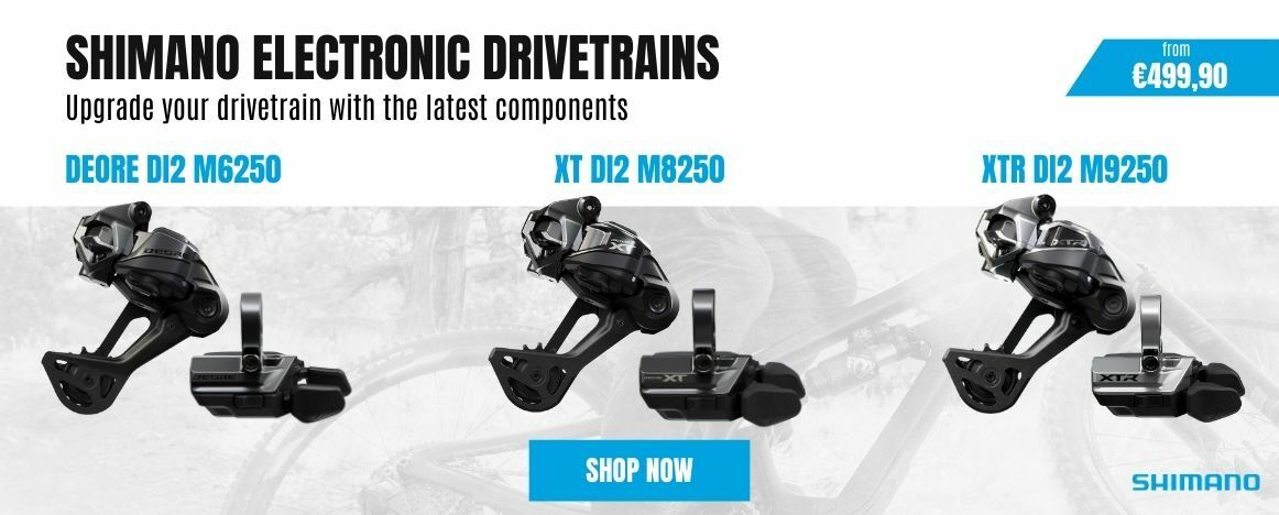 Upgradez votre transmission avec les transmissions électroniques SHIMANO chez PUREBIKE