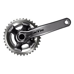 Plateau Shimano XTR M9000 Double 11V - 26D, Compatible Vélo VTT, Noir