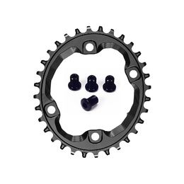 SNAIL Bicycle Round / Oval Chainring 96BCD For Shimano 32 34 36T Tooth Single To