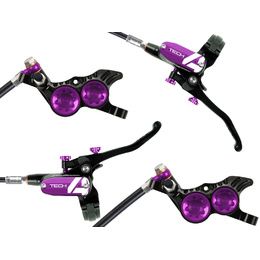 Étrier De Frein à Disque Hope RX4+ - Support Plat Arrière, +20 Mm, Couleur Violet - Neuf En Emballage