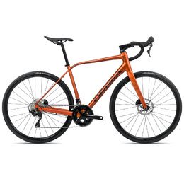Jeu De Moyeux Route Dixi - Avant 24H / Arrière 28H, 10 Vitesses Shimano, Orange/argent
