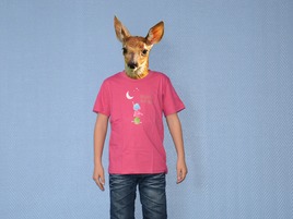 Pure Gear T-shirt Décroche la Lune Rose