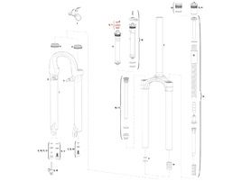 Rock Shox Remote spool for XC28 2013-2014
