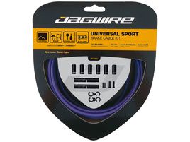 Jagwire Kit cables et gaines de frein Universal Sport - Violet