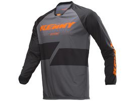 Kenny Defiant Jersey Charcoal - Size S