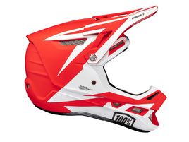100% Casque Aircraft Composite Rapidbomb Rouge – Taille L