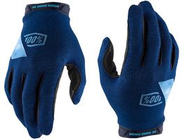 100% Guantes Ridecamp Navy - Tallas M