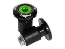 Hope Embouts de guidon Grip Doctor Factory Racing - Vert et Noir 2024
