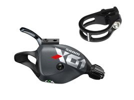 Sram Mando cambio trasero Trigger X01 Eagle 12 V (Single Click E-MTB) Rojo