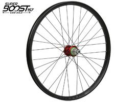Hope Fortus 30 Single Cavity Rear Wheel Red 29" SuperBoost 157 mm 2024