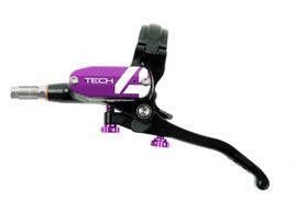 Hope Maneta de freno completa para Tech 4 Negro / Morado 2025