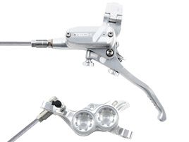 Hope Tech 4 E4 Front Disc Brake Silver / Silver 2025