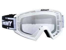 Kenny Track Goggle White - Clear Lense 2024