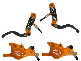 Hope Paire de freins à disque XCR PRO X2 Orange 2025