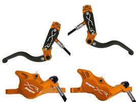 Hope Paire de freins à disque XCR PRO E4/X2 Orange 2025