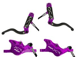 Hope Paire de freins à disque XCR PRO E4/X2 Violet 2025