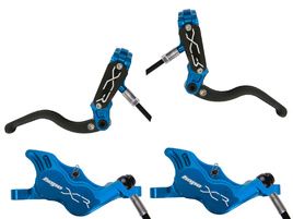 Hope Paire de freins à disque XCR PRO E4 Bleu 2025
