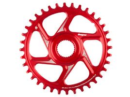 Hope Plato Retainer Ring R22 Spiderless E-Bike Bosch 55 mm Wide - Rojo 2025