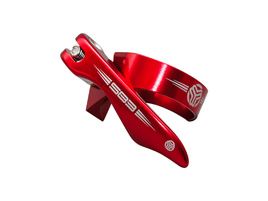 SB3 Seat clamp with QR lever -Red 31.8 mm