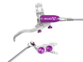Hope Frein à disque arrière Tech 4 EVO TR4 - Argent / Violet 2026