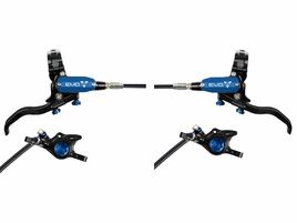 Hope Paire de freins à disques Tech 4 Evo X2 - Noir / Bleu - Durite standard 2026