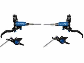 Hope Paire de freins à disques Tech 4 Evo X2 - Noir / Bleu - Durite aviation 2026