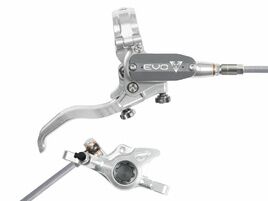 Hope Tech 4 EVO X2 Rear Disc Brake - Silver / Smoke 2026