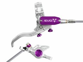 Hope Tech 4 EVO X2 Rear Disc Brake - Silver / Purple 2026