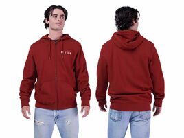 Fox Sweat à capuche zippé Absolute - Rust 2025