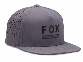 Fox Casquette Non Stop Tech Snapback - Steel Grey 2025