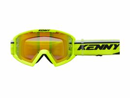 Kenny Track + Goggle Neon Yellow - Red Lense 2026